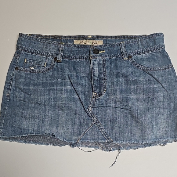 Hollister Jean Skirt.. Cute For Summer SZ 5 - Picture 1 of 9